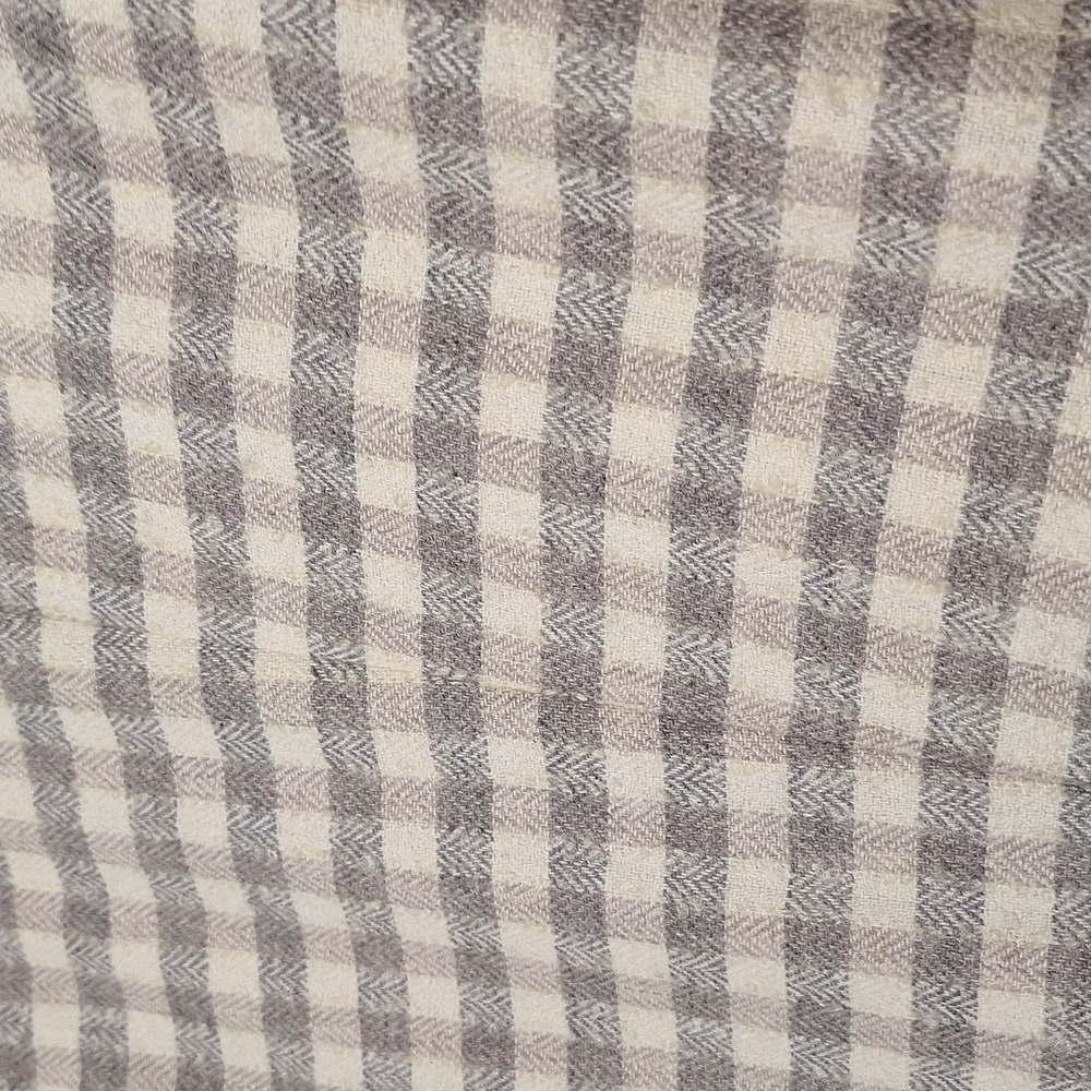 Vintage Wool Plaid Blazer, Grey And White, Koret, Sz 10, NWOT - Picture 11 of 15